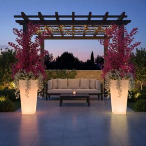 fioriere cedar luminose led
