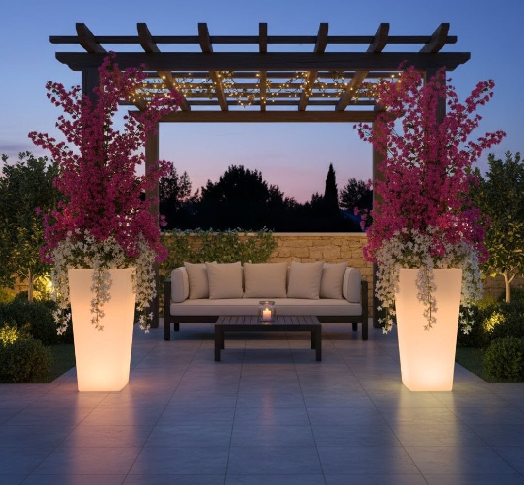 fioriere cedar luminose led