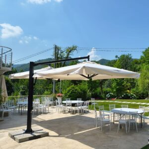 ombrelloni multibraccio per giardino