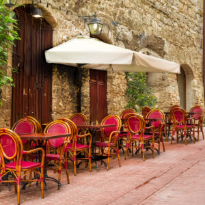 mezzo ombrellone da parete per outdoor