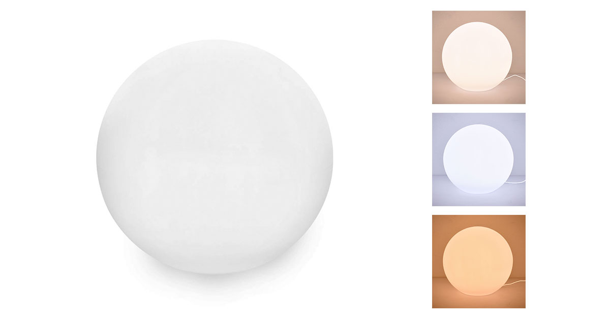 colori led sfera luminosa