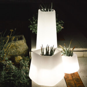 fioriere luminose led cypress da esterno