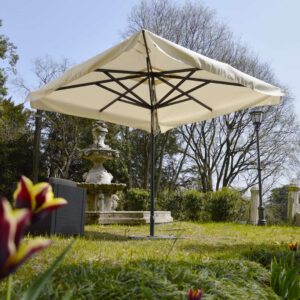 ombrellone in alluminio da giardino