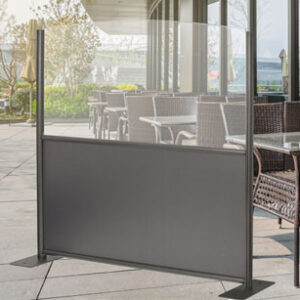 paravento per dehor bar