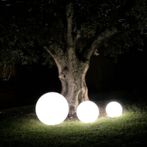 sfere luminose led da esterno