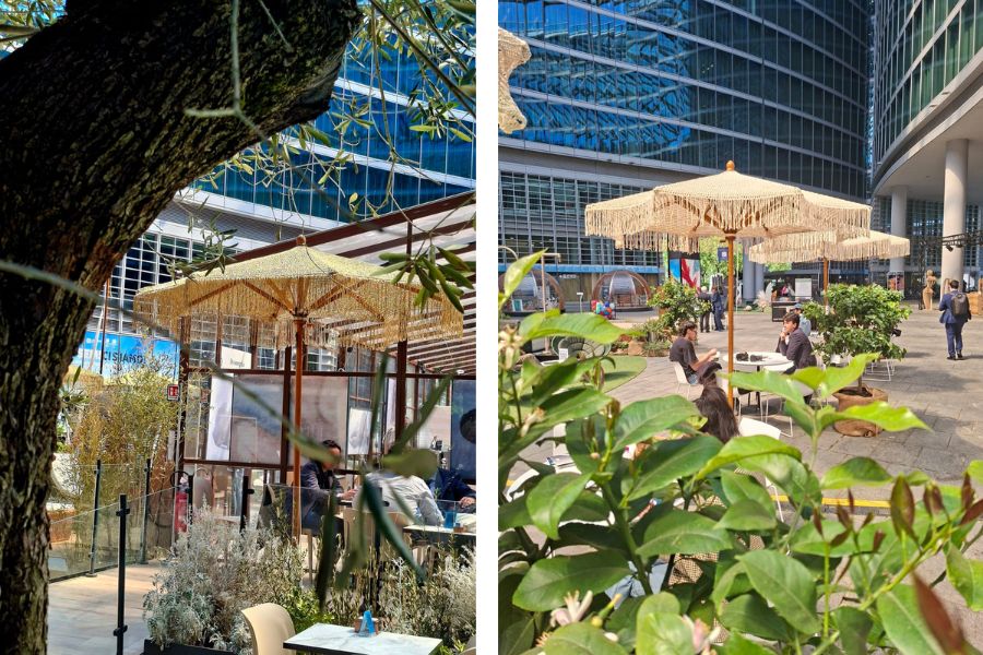 ombrelloni da giardino danieli al fuori salone 2026